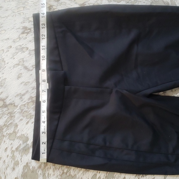 Veronica Beard Blossom Skinny Biker Pant Sz2 Black Ankle Zip - Picture 5 of 11